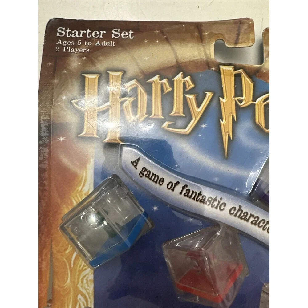 Vtg Harry Potter Dicers Toy Collectible Dice Game Starter Set Mattel Games New